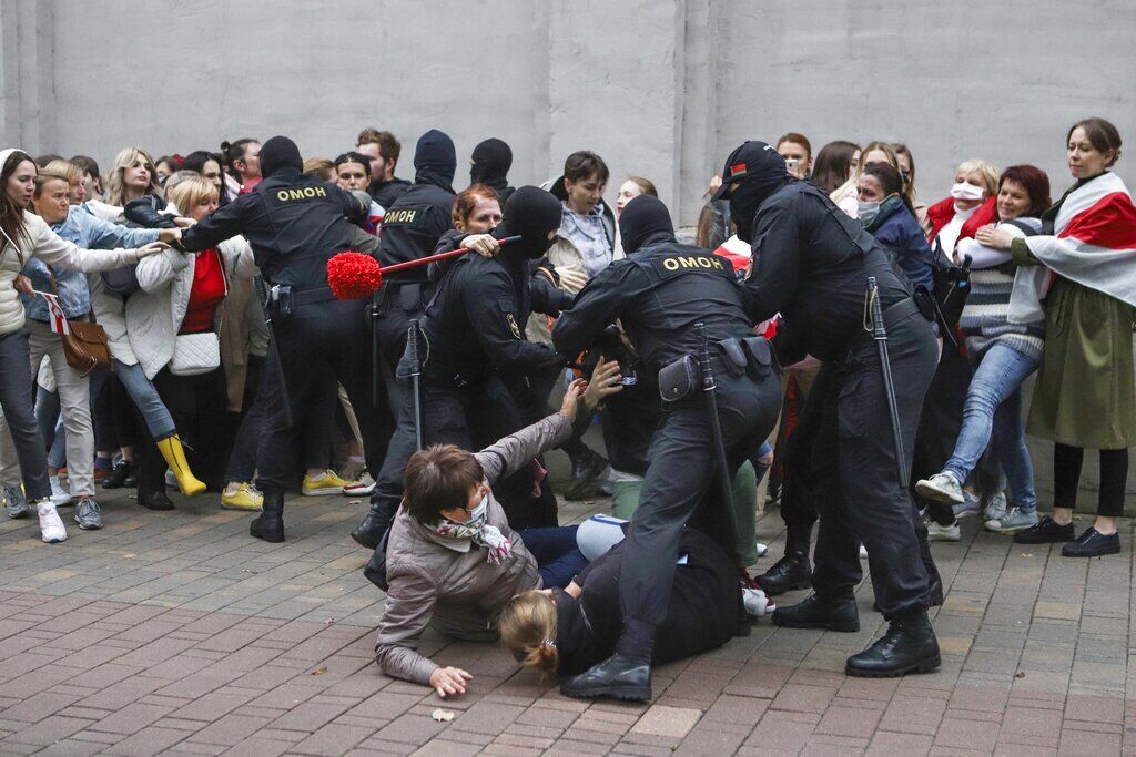 APTOPIX Belarus Protests